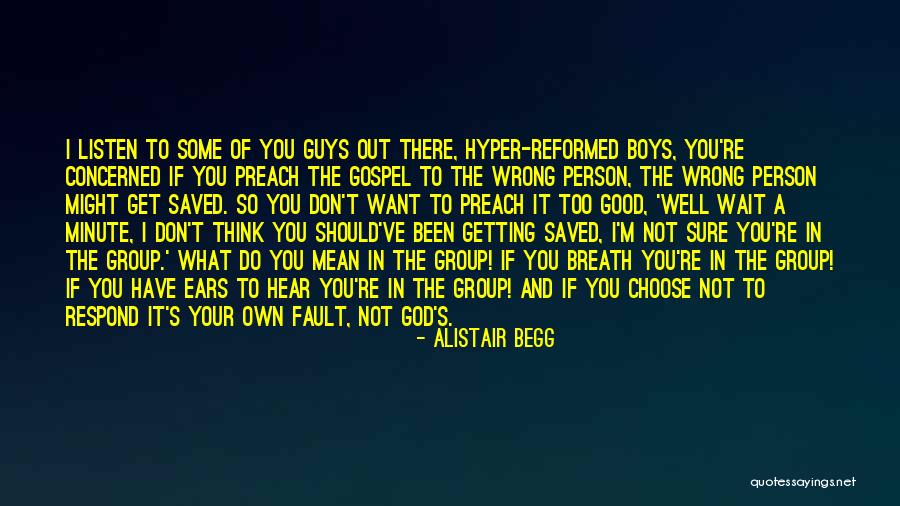 Conmovida Quotes By Alistair Begg Conmovida Quotes By Alistair Begg