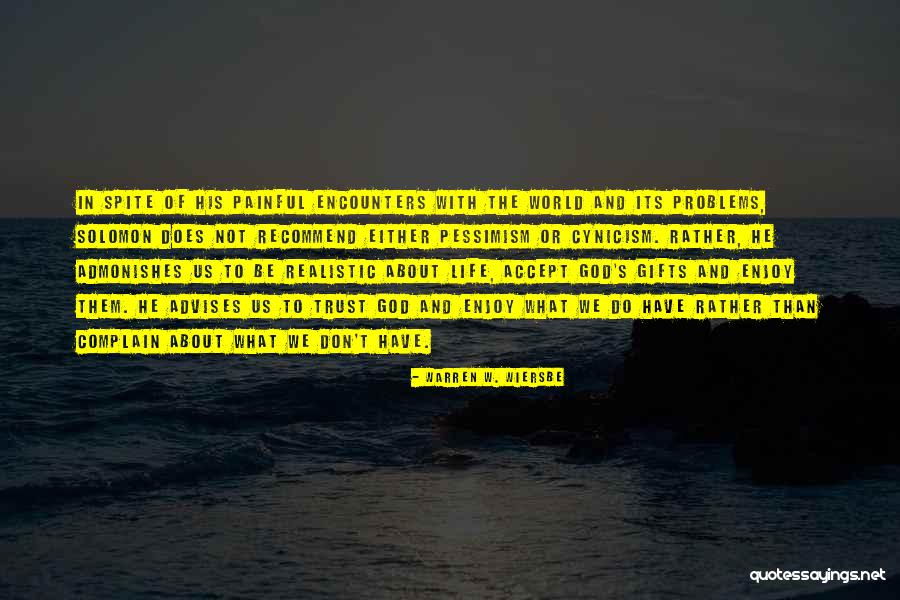 Connaissance Du Quotes By Warren W. Wiersbe Connaissance Du Quotes By Warren W. Wiersbe