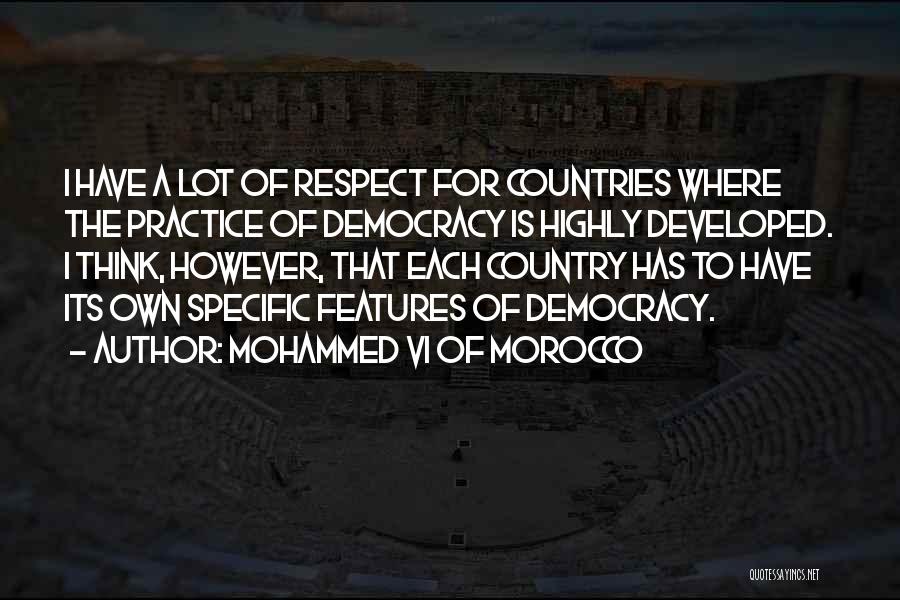 Connally Skyward Quotes By Mohammed VI Of Morocco