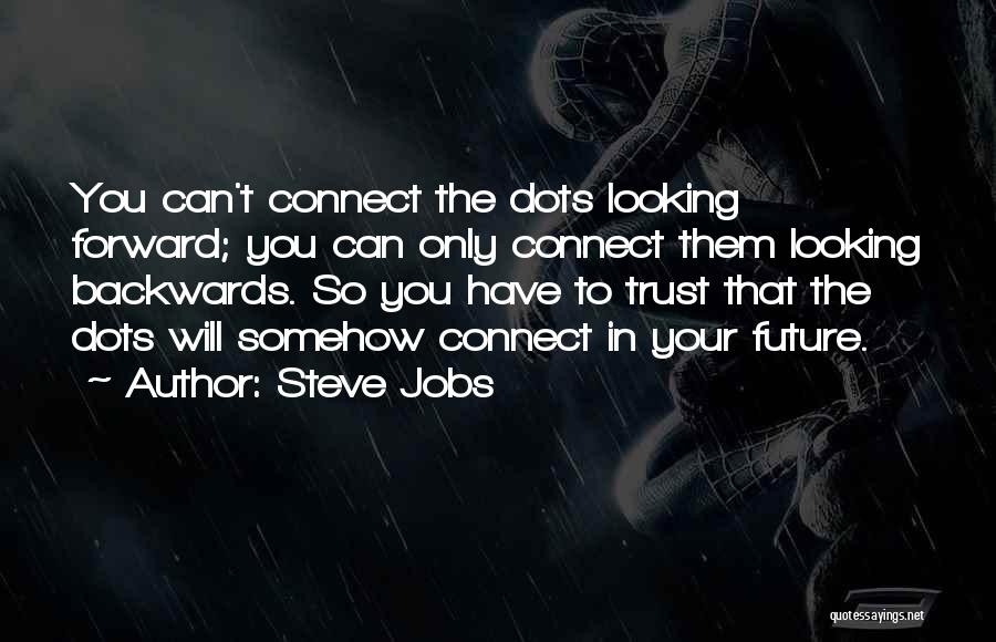 Connect The Dots Life Quotes By Steve Jobs