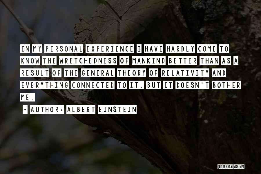 Connected Quotes By Albert Einstein