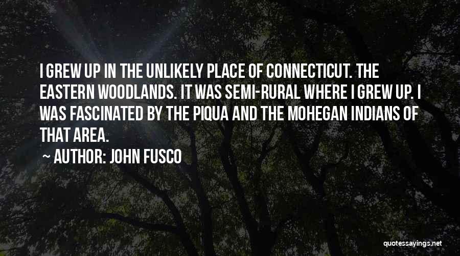 Connecticut Quotes By John Fusco