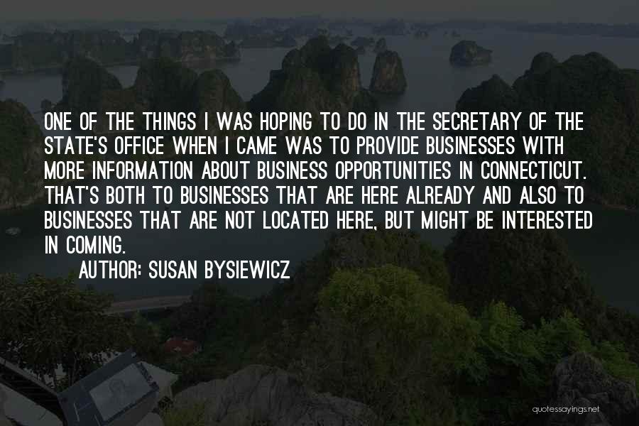 Connecticut State Quotes By Susan Bysiewicz