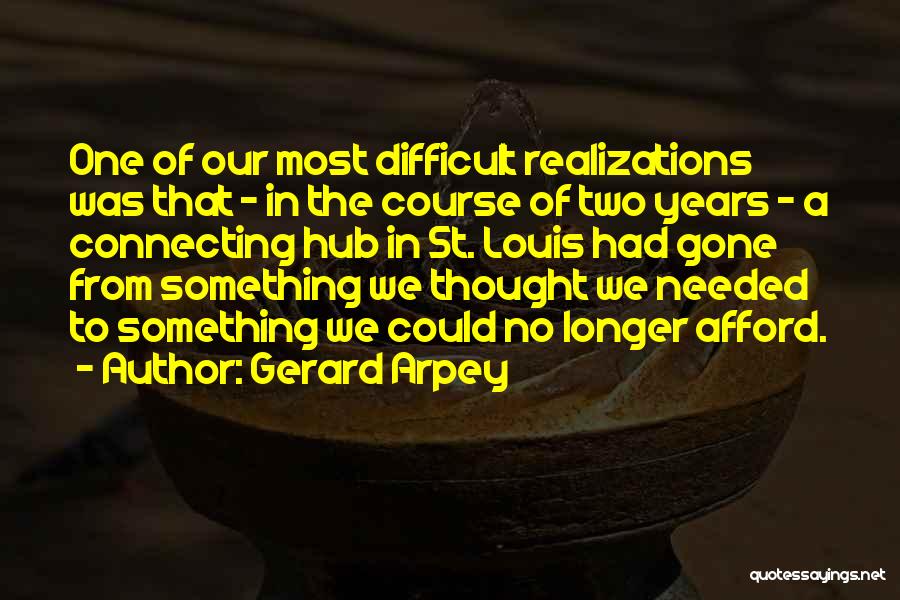 Connecting Two Quotes By Gerard Arpey