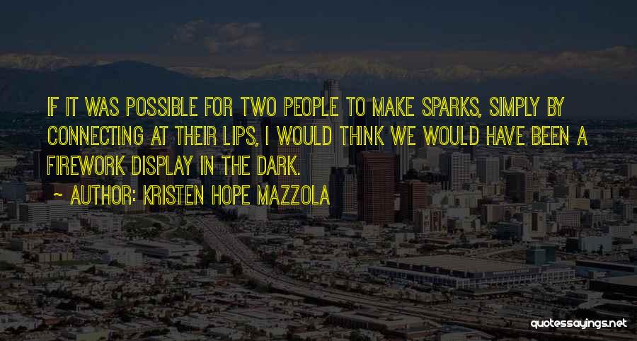 Connecting Two Quotes By Kristen Hope Mazzola