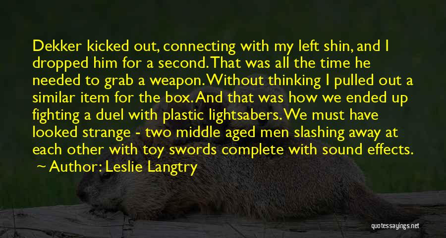 Connecting Two Quotes By Leslie Langtry