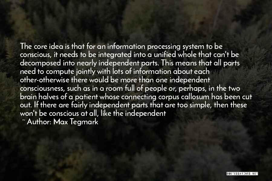 Connecting Two Quotes By Max Tegmark