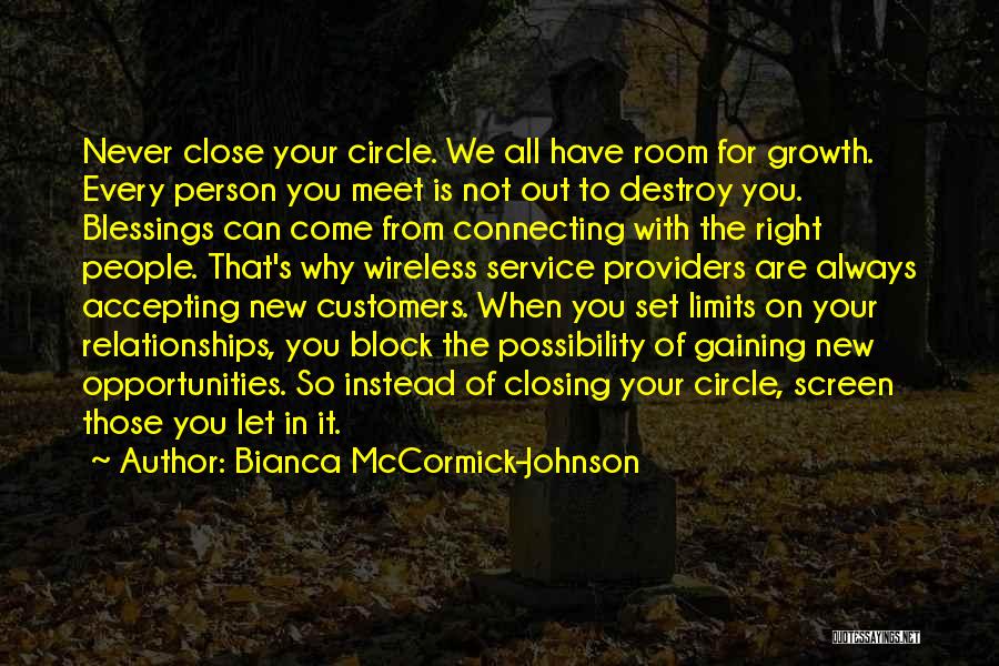 Connecting With Customers Quotes By Bianca McCormick-Johnson