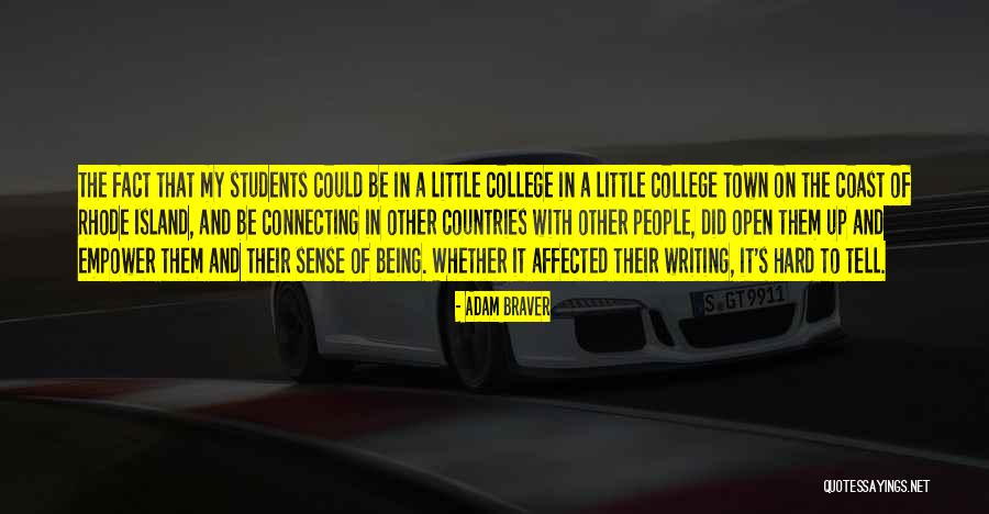 Connecting With People Quotes By Adam Braver Connecting With People Quotes By Adam Braver