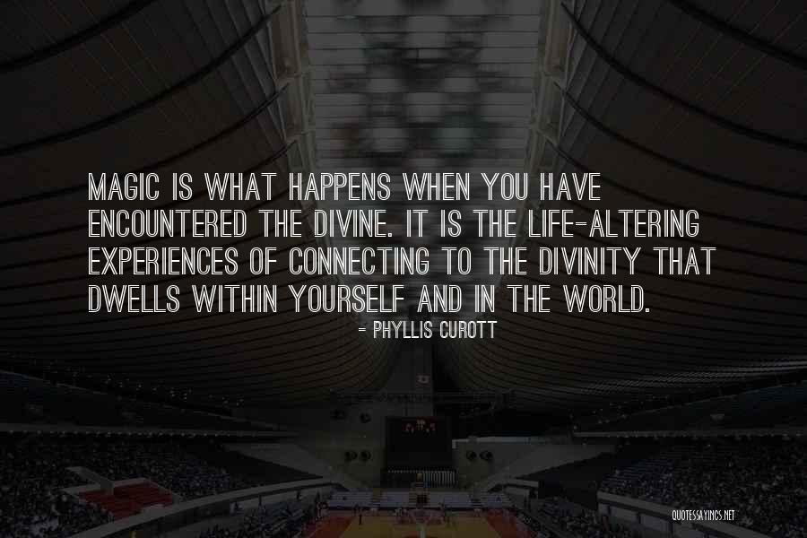 Connecting With The Past Quotes By Phyllis Curott Connecting With The Past Quotes By Phyllis Curott