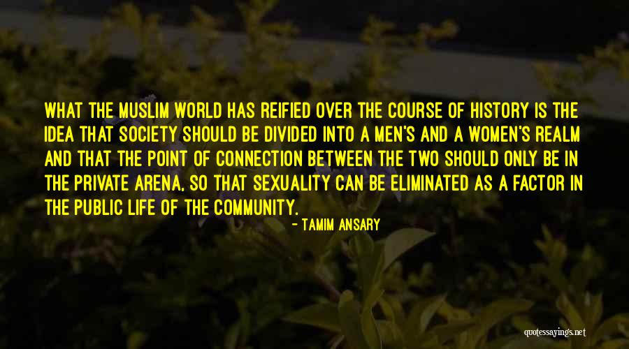 Connection And Community Quotes By Tamim Ansary