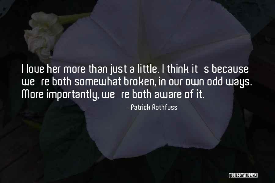 Connection In Love Quotes By Patrick Rothfuss