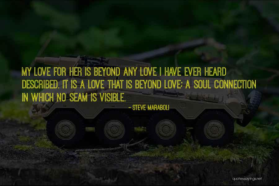 Connection In Love Quotes By Steve Maraboli