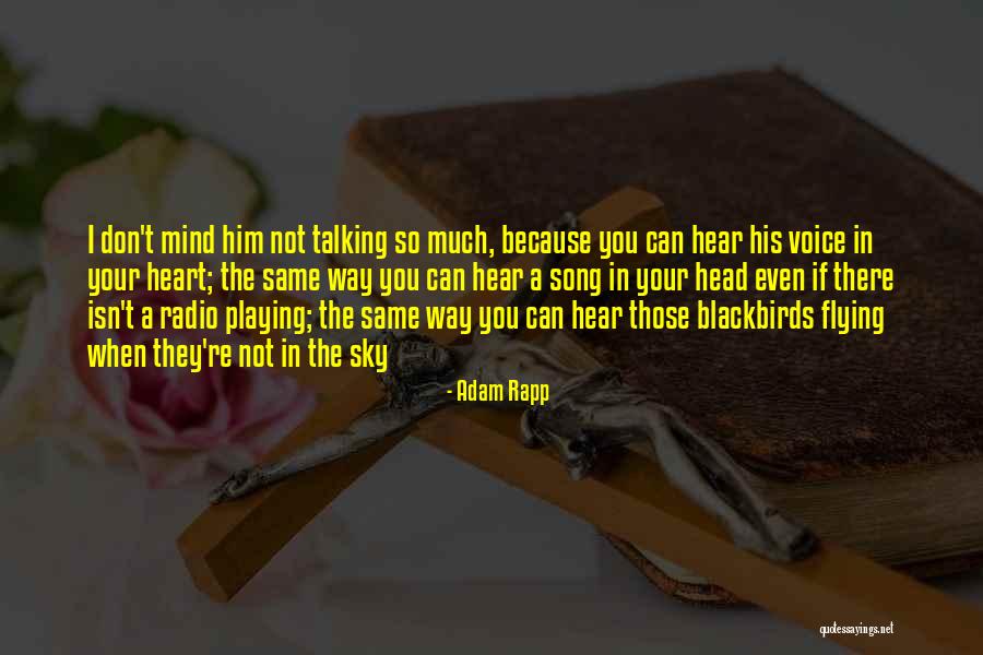 Connection The Song Quotes By Adam Rapp Connection The Song Quotes By Adam Rapp