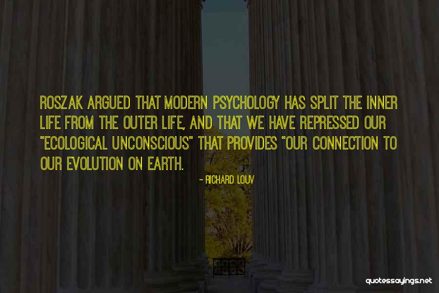 Connection To Earth Quotes By Richard Louv Connection To Earth Quotes By Richard Louv