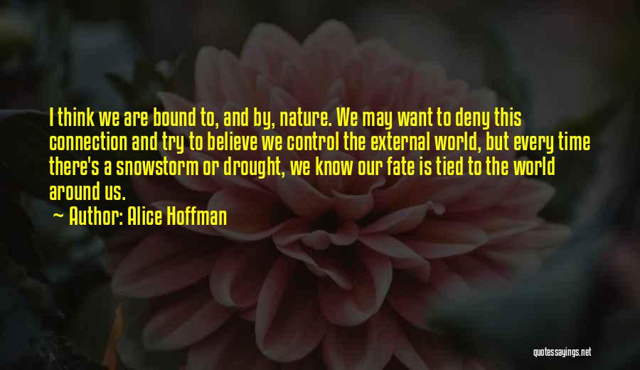 Connection To Nature Quotes By Alice Hoffman