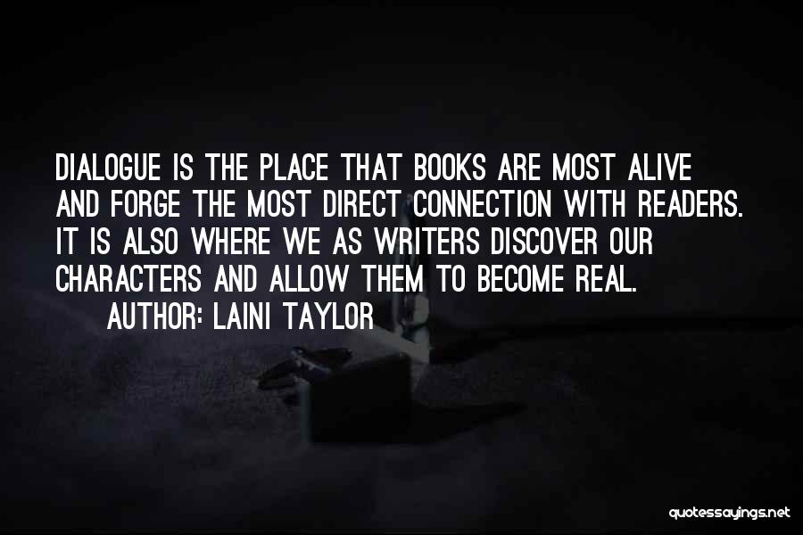 Connection To Place Quotes By Laini Taylor