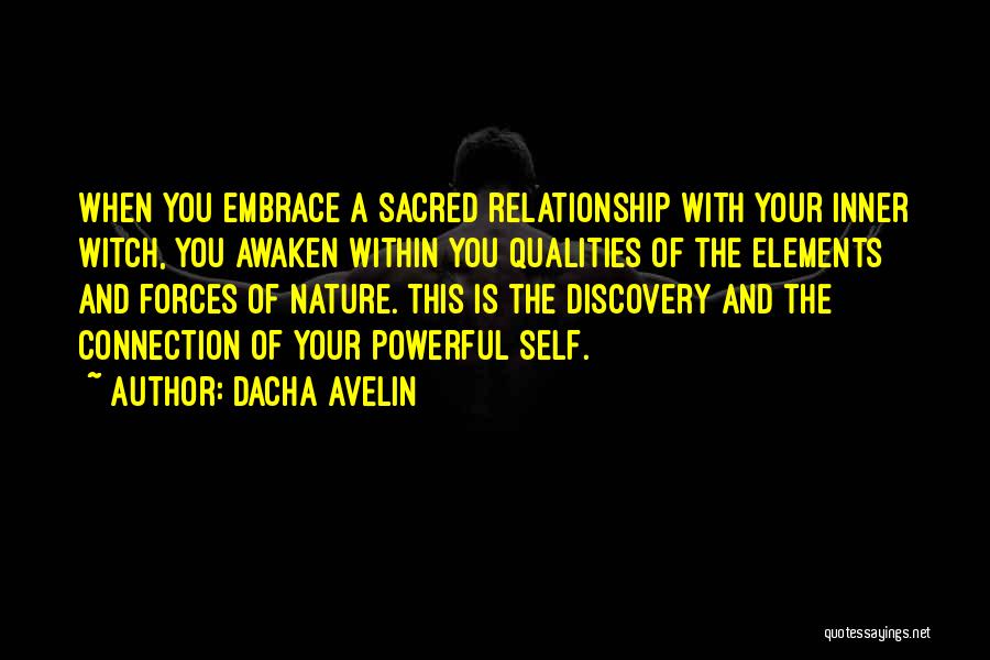 Connection With Nature Quotes By Dacha Avelin