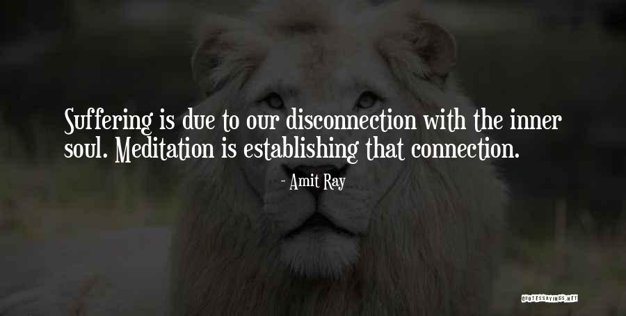 Connection With Soul Quotes By Amit Ray Connection With Soul Quotes By Amit Ray