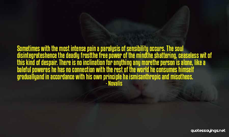 Connection With Soul Quotes By Novalis Connection With Soul Quotes By Novalis