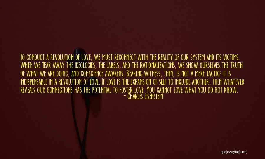 Connections In Love Quotes By Charles Eisenstein Connections In Love Quotes By Charles Eisenstein