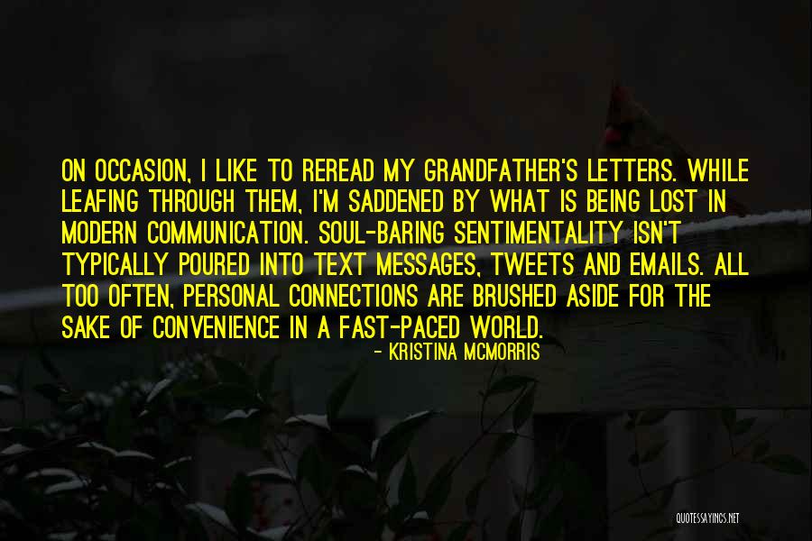 Connections In The World Quotes By Kristina McMorris Connections In The World Quotes By Kristina McMorris
