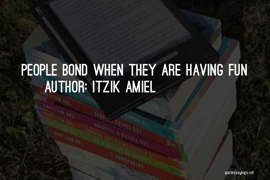 Connections Quotes By Itzik Amiel