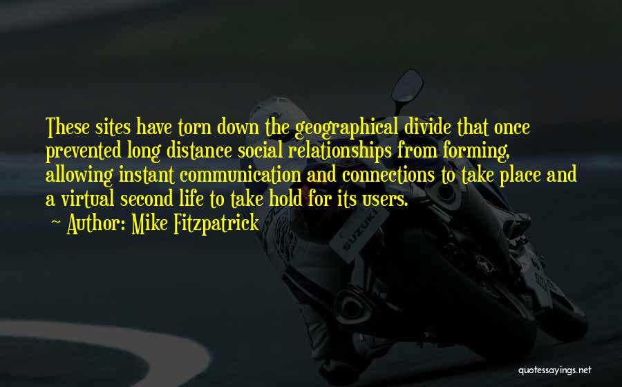 Connections Quotes By Mike Fitzpatrick