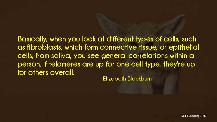 Connective Quotes By Elizabeth Blackburn Connective Quotes By Elizabeth Blackburn