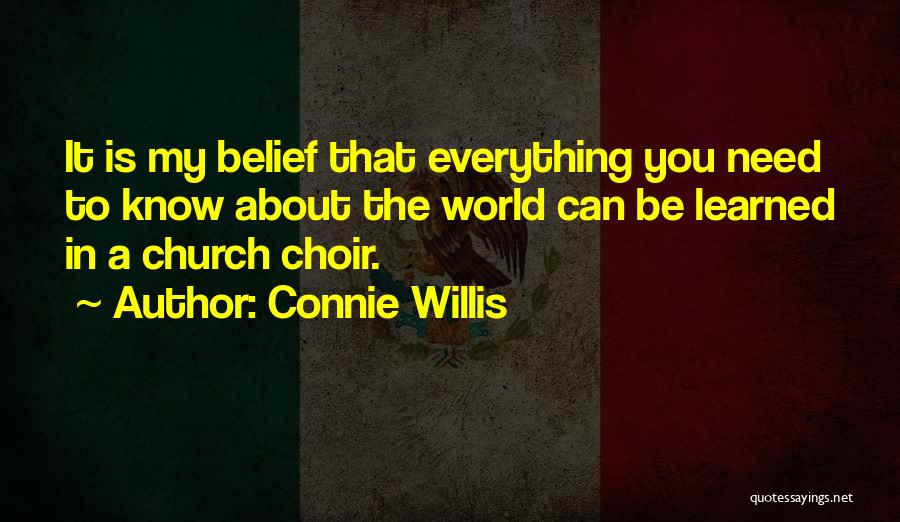 Connie Quotes By Connie Willis