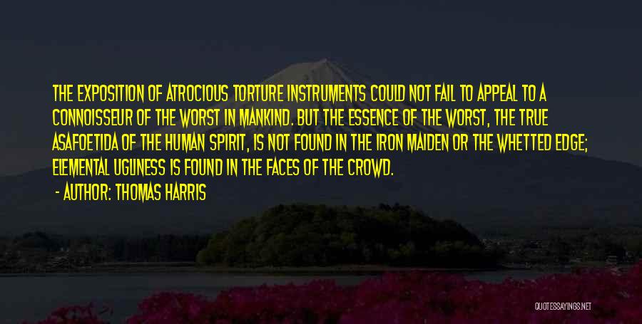 Connoisseur Quotes By Thomas Harris