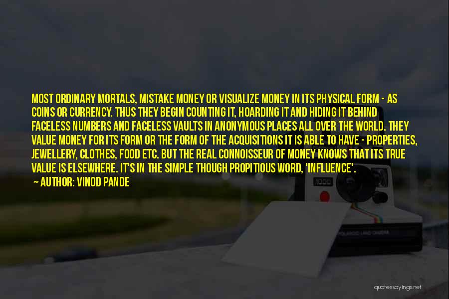 Connoisseur Quotes By Vinod Pande