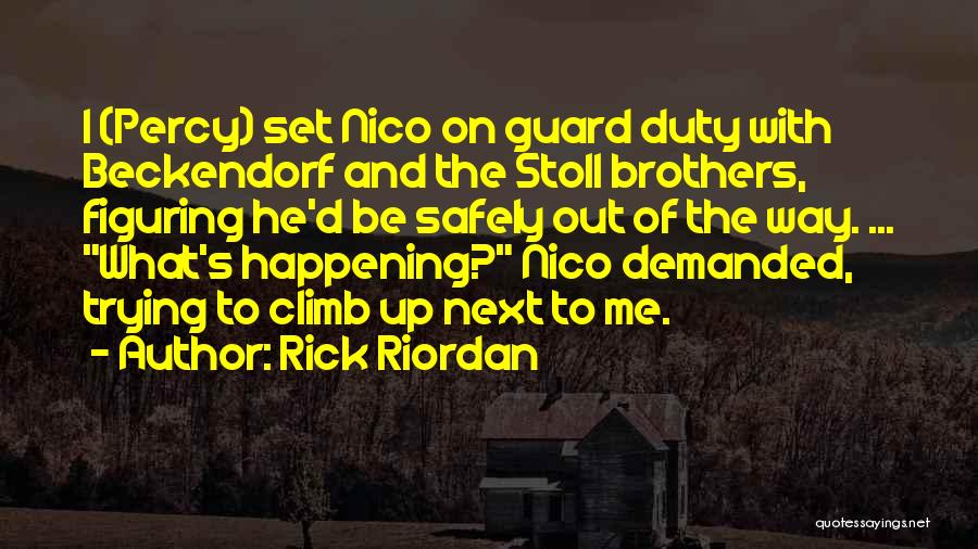 Connor Stoll Quotes By Rick Riordan