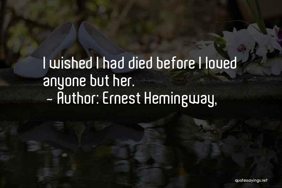 Connubial Define Quotes By Ernest Hemingway,