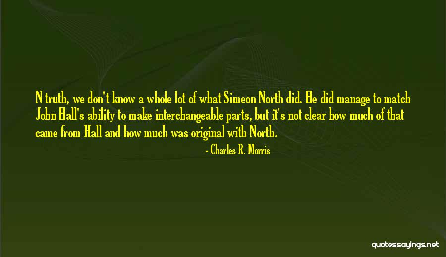 Conosciuto Translation Quotes By Charles R. Morris Conosciuto Translation Quotes By Charles R. Morris