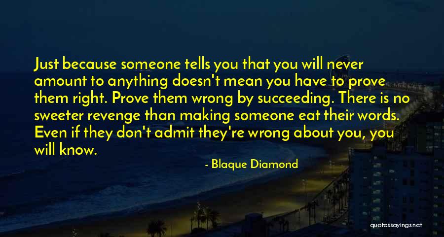 Conquer Anything Quotes By Blaque Diamond