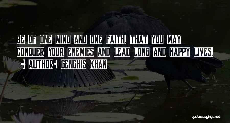 Conquer Your Mind Quotes By Genghis Khan