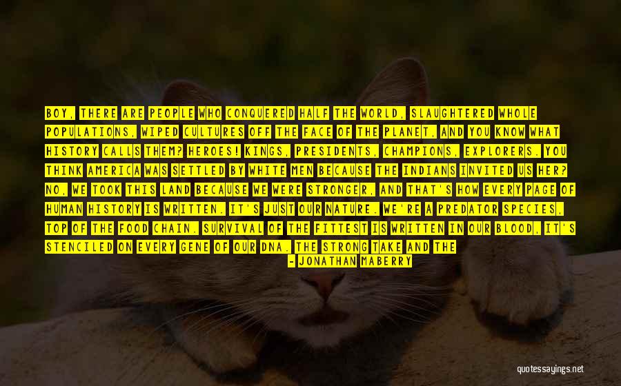 Conquered The World Quotes By Jonathan Maberry Conquered The World Quotes By Jonathan Maberry
