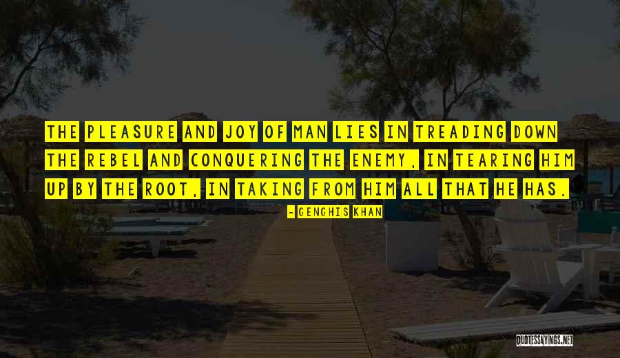 Conquering The Enemy Quotes By Genghis Khan Conquering The Enemy Quotes By Genghis Khan