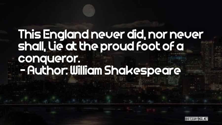 Conqueror Quotes By William Shakespeare