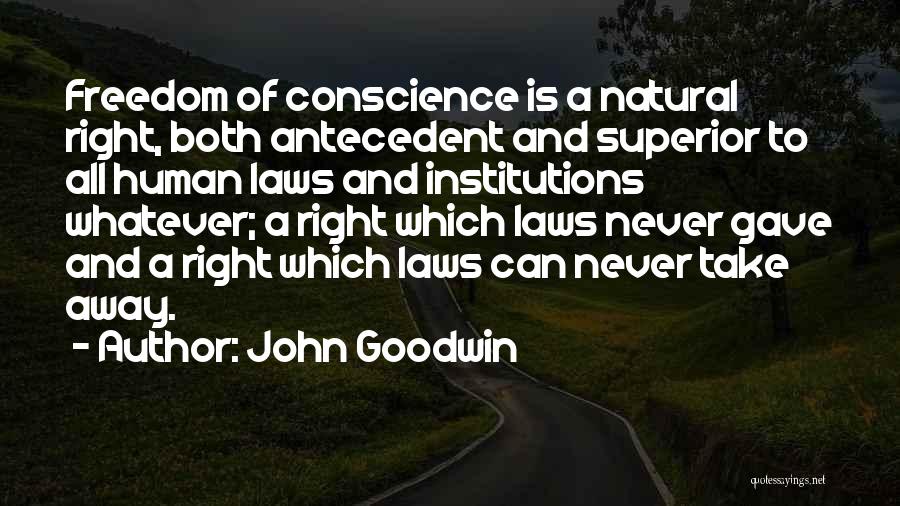 Conscience And Freedom Quotes By John Goodwin