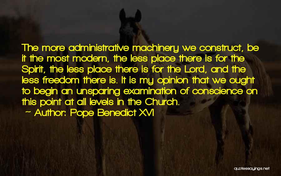 Conscience And Freedom Quotes By Pope Benedict XVI