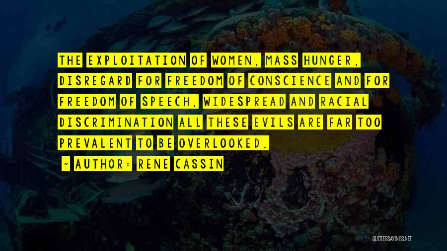 Conscience And Freedom Quotes By Rene Cassin