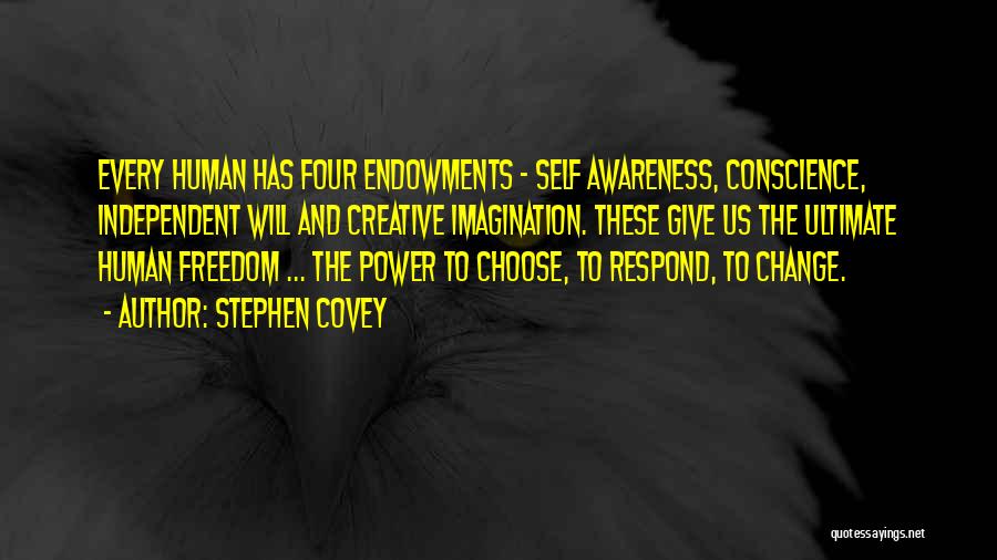 Conscience And Freedom Quotes By Stephen Covey