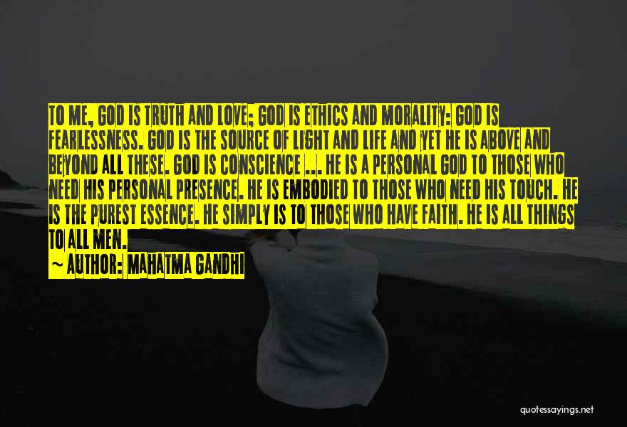 Conscience And God Quotes By Mahatma Gandhi