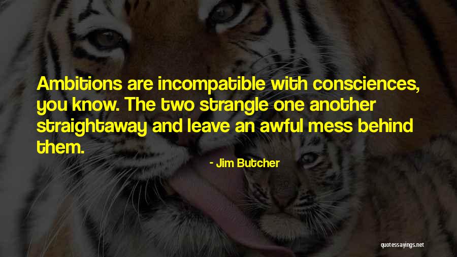 Consciences Quotes By Jim Butcher Consciences Quotes By Jim Butcher
