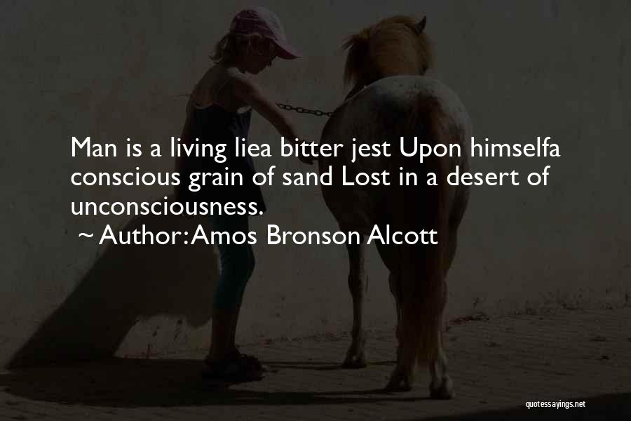 Conscious Living Quotes By Amos Bronson Alcott