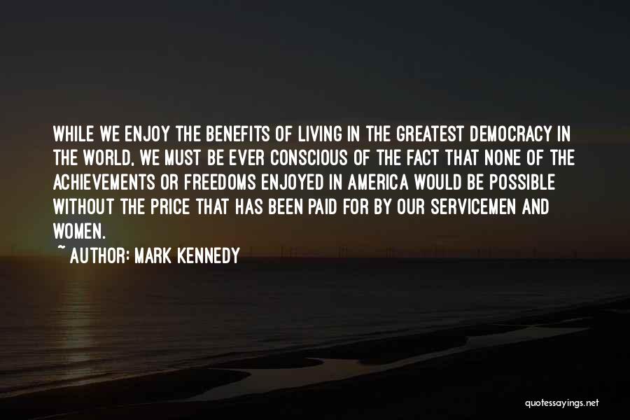 Conscious Living Quotes By Mark Kennedy