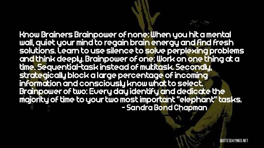 Consciously Fresh Quotes By Sandra Bond Chapman