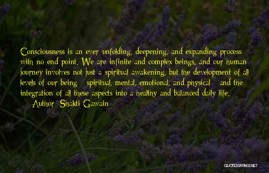 Consciousness Expanding Quotes By Shakti Gawain